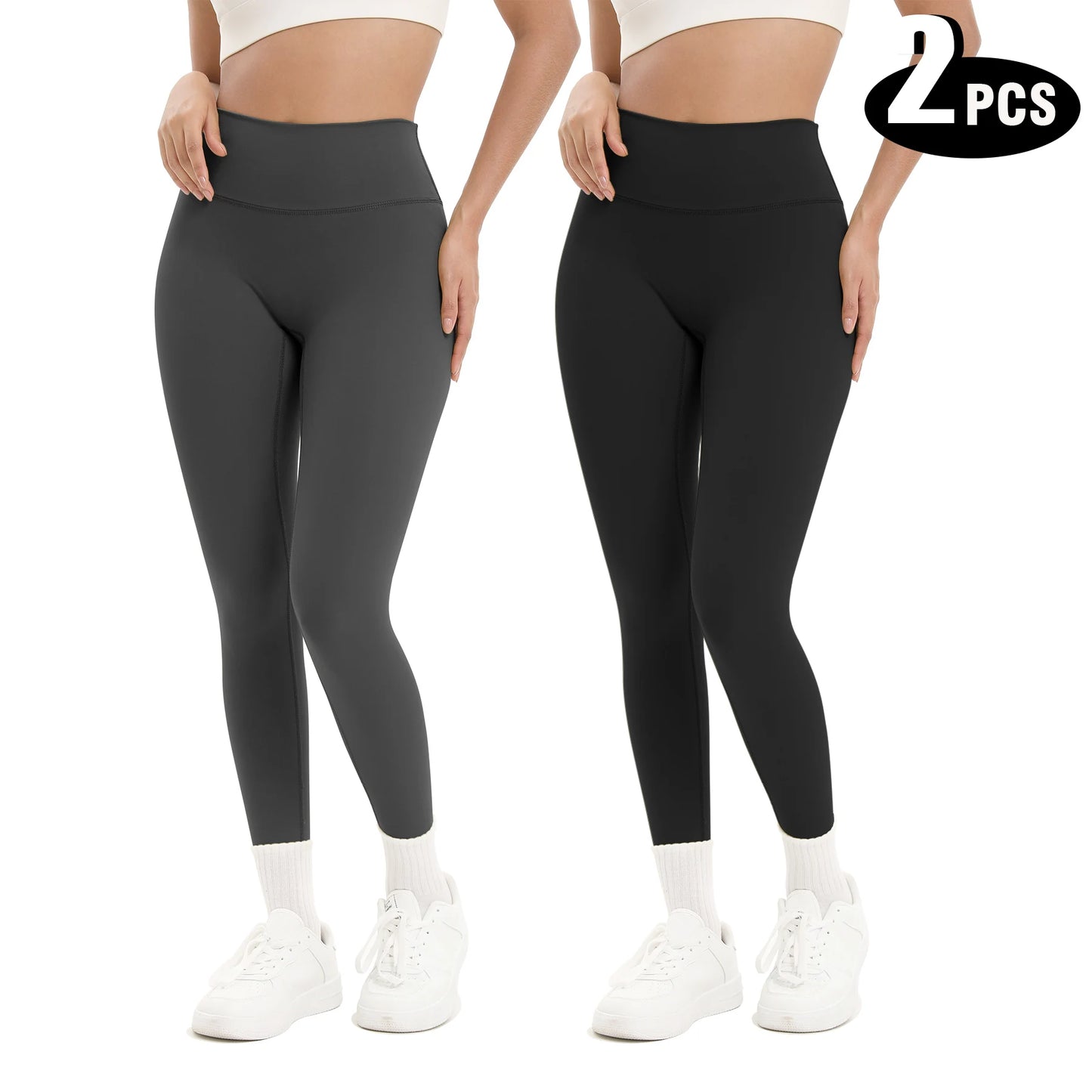 Women's High Waist Seamless Yoga Leggings Athletic Fitness