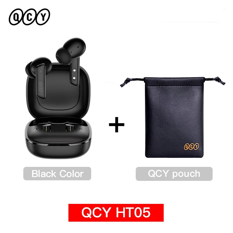 QCY HT05 ANC Wireless Bluetooth Earbuds 40dB Noise Cancelling