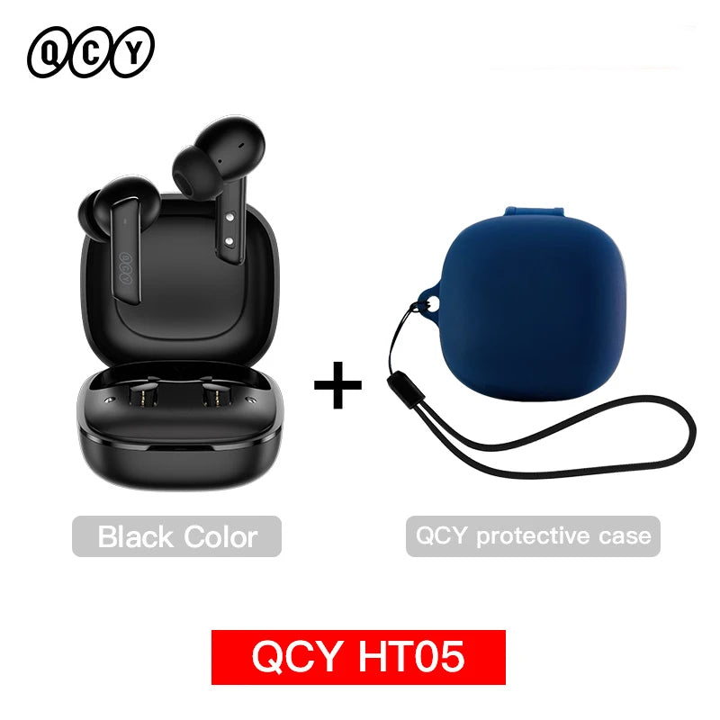 QCY HT05 ANC Wireless Bluetooth Earbuds 40dB Noise Cancelling