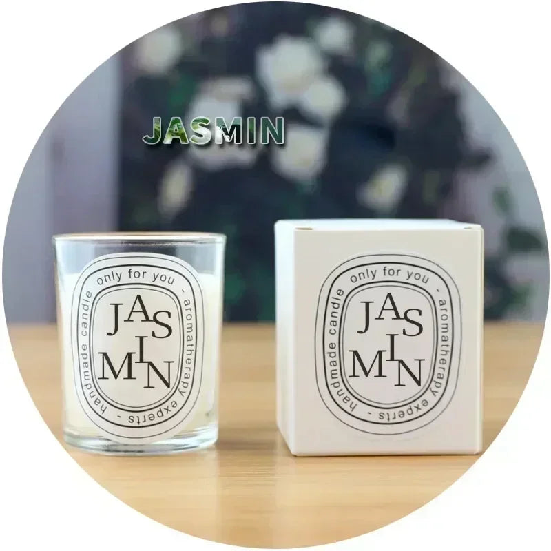 Romantic Transparent Scented Candle Jar For Weddings And Gifts