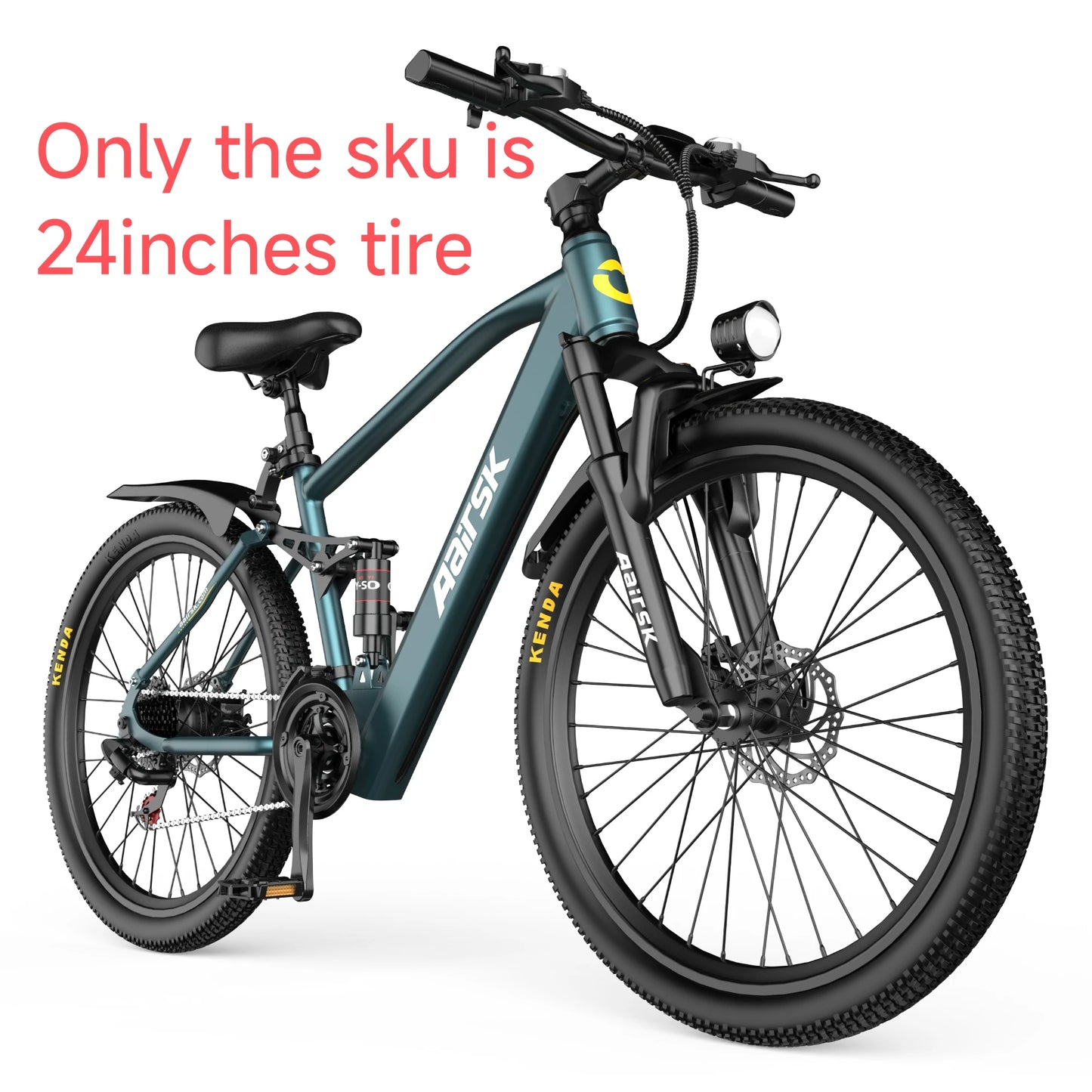 EOEOTWO Electric Bike for Adults 1500W Peak Motor 34MPH Aluminum