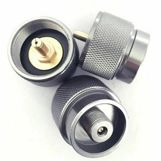 Portable Propane Adapter For Flat Gas Tank Grill Fuel Converter