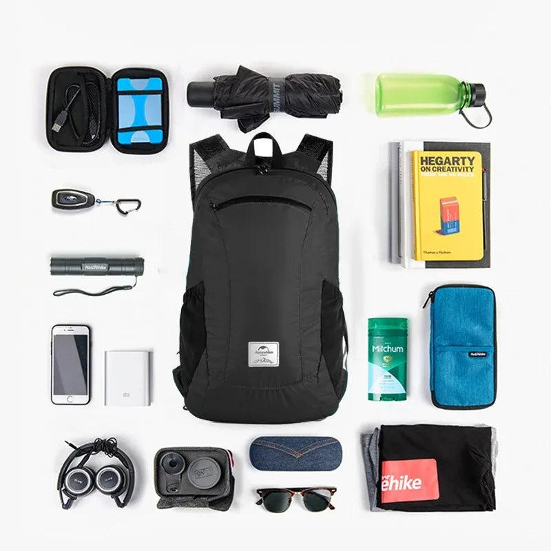Naturehike Ultra Lightweight 18L Nylon Camping Backpack