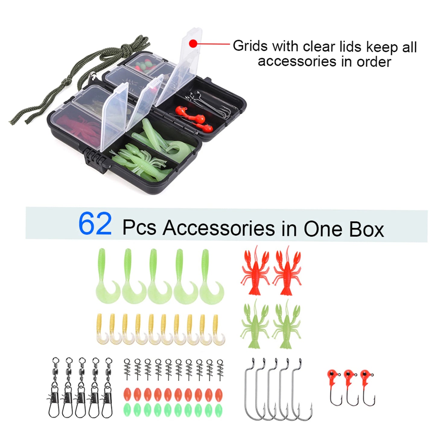 Telescopic Fishing Rod And Spinning Reel Combo Kit