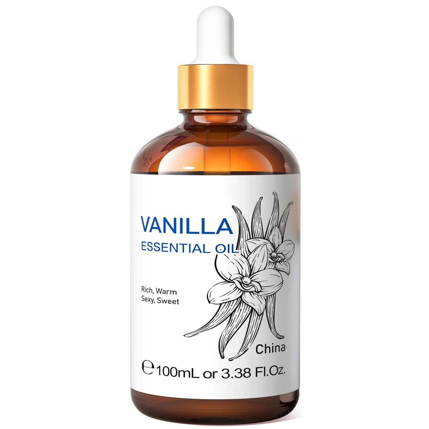 HIQILI Natural Essential Oil Blend Geranium Tea Tree Rosemary Lavender