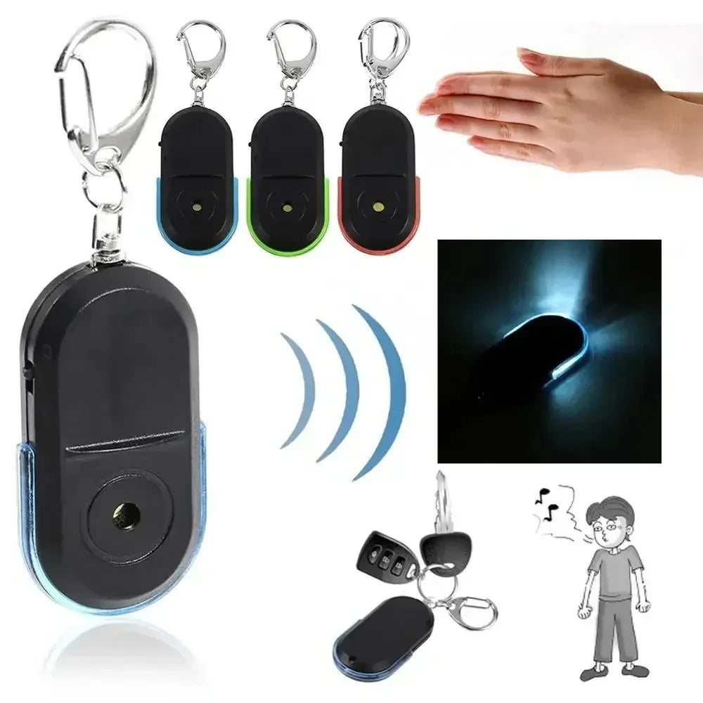 Anti Lost Key Finder With Beeping Alarm And LED Light