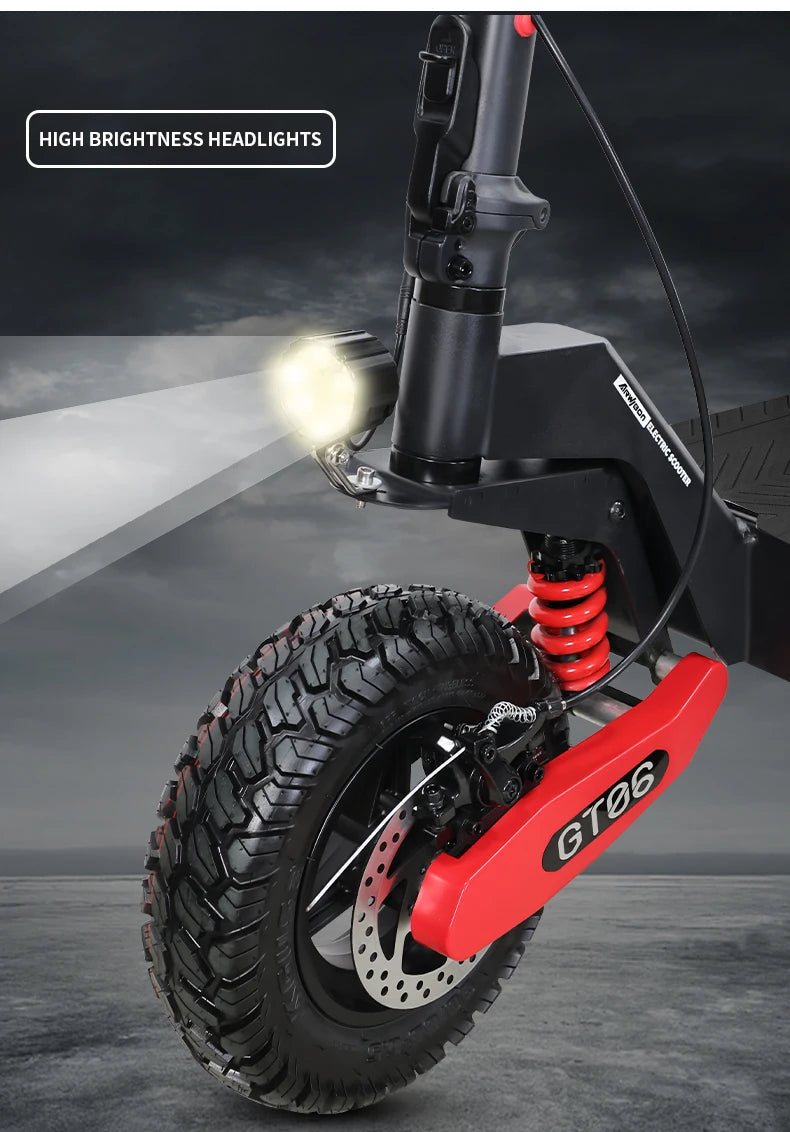 Arwibon 1200W Electric Scooter Foldable Adult Long Range