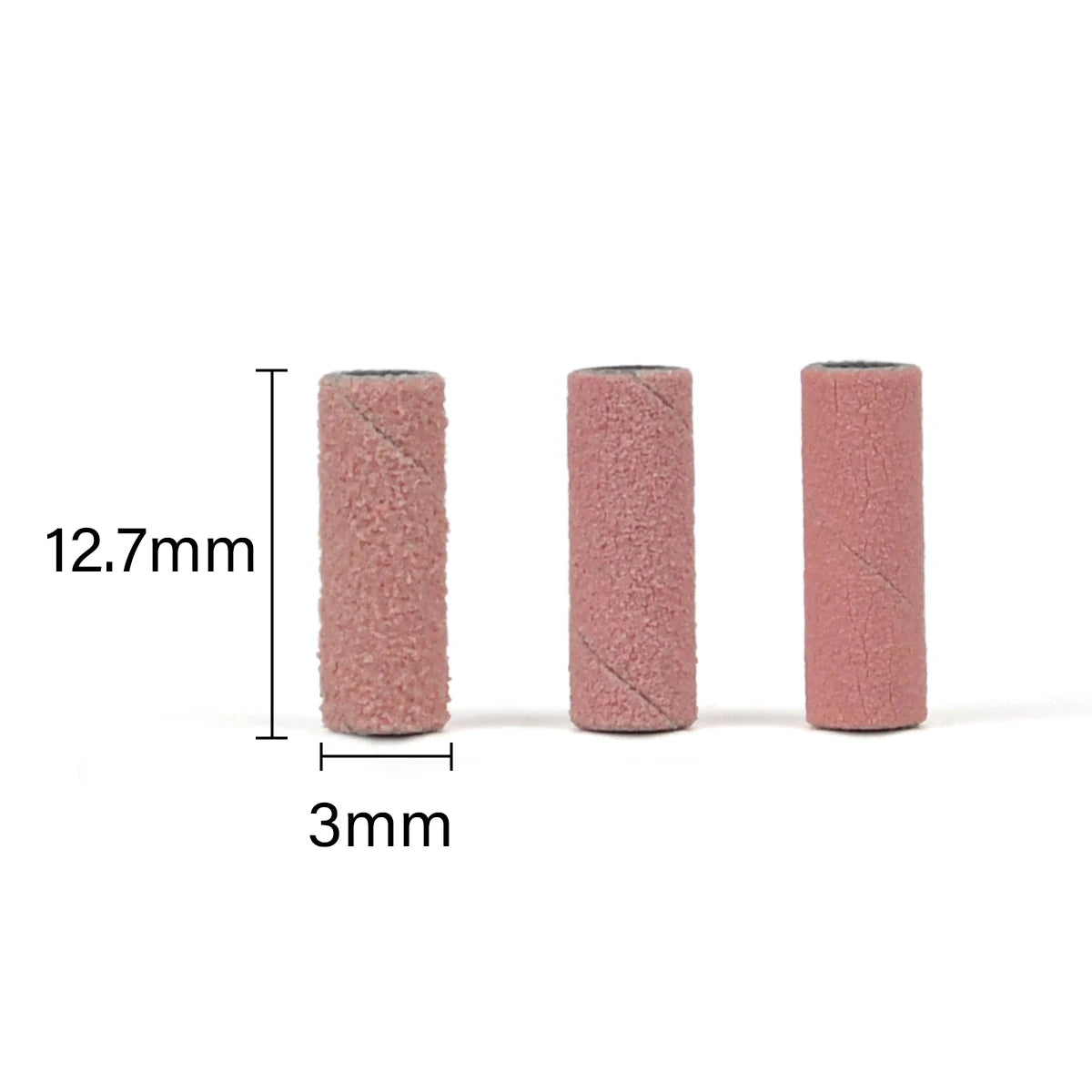 Maryton Nail Drill Bits Sets 3mm Mini Sanding Bands Kits
