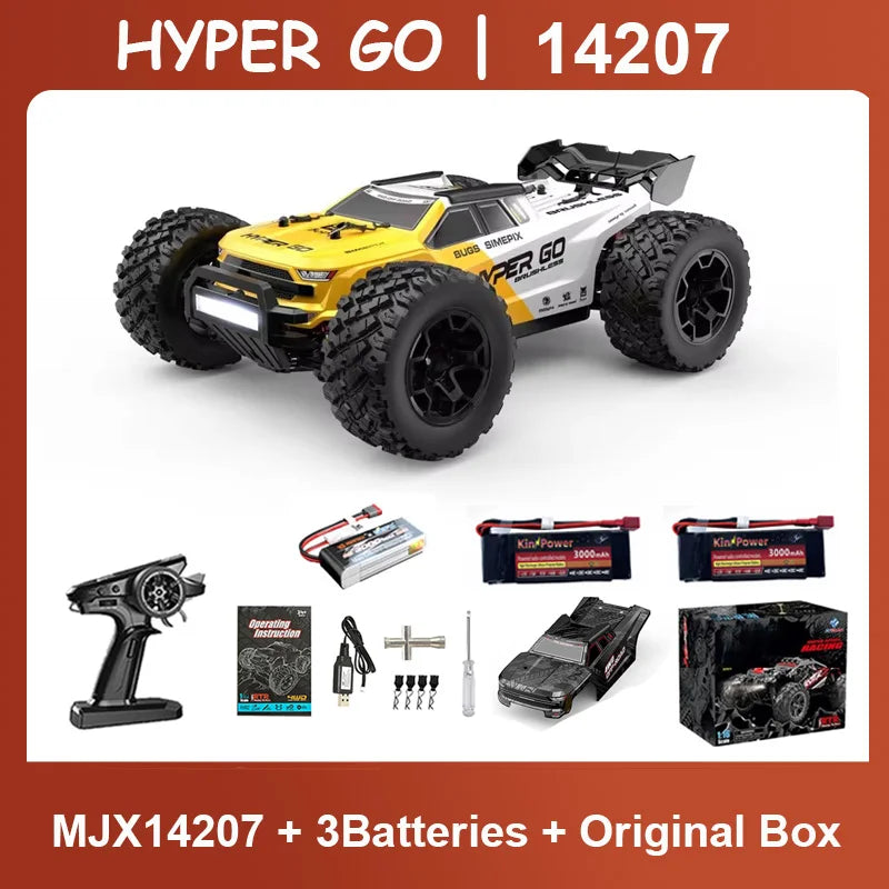 Jyscend Hyper Go MJX 14207 4WD Brushless RC Car Off Road