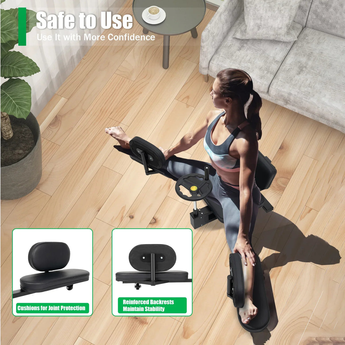 Heavy Duty Three Bar Leg Stretcher For Flexibility Training