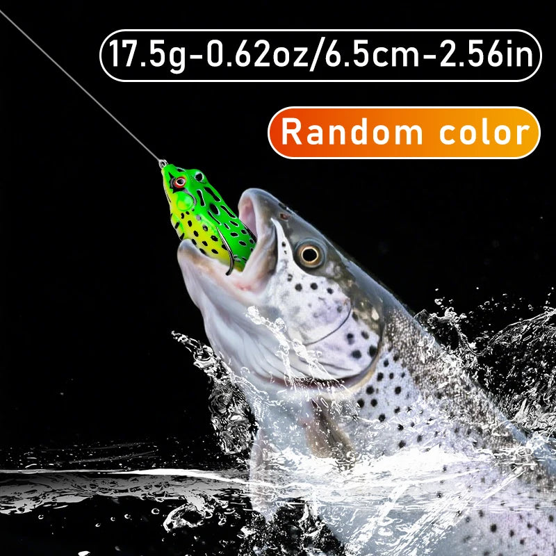 Frog Shape Soft Lure 10pcs Swimbait Set With Hooks