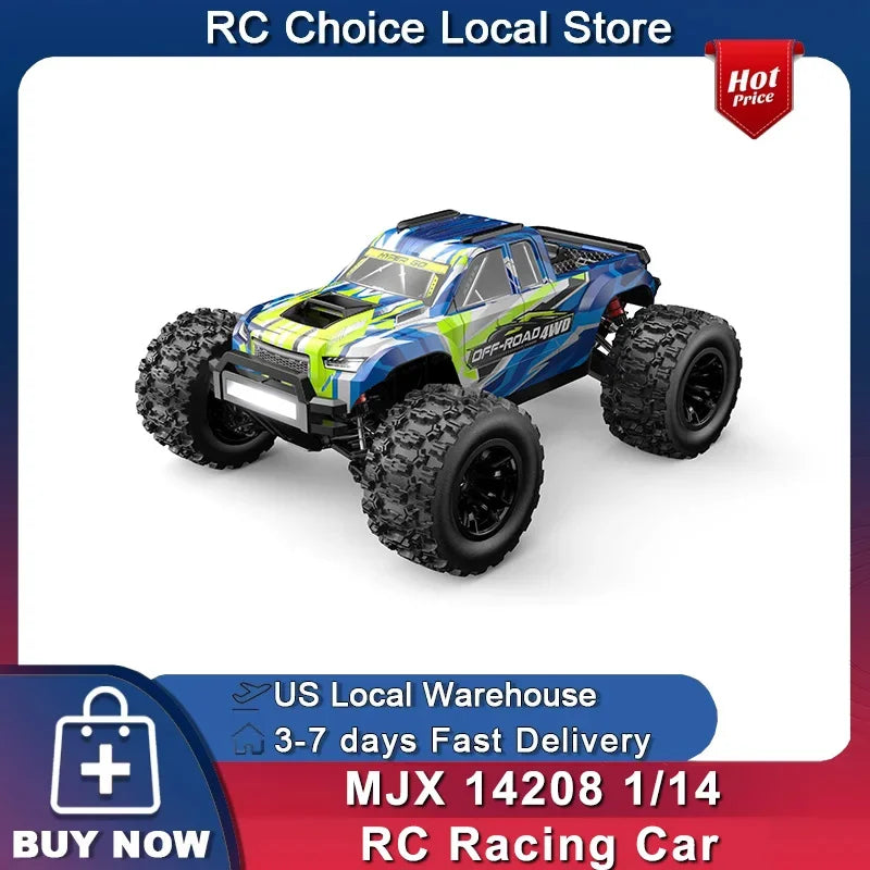 BEYONDSKY Hyper Go MJX RC Car 4WD Brushless Off-Road Monster