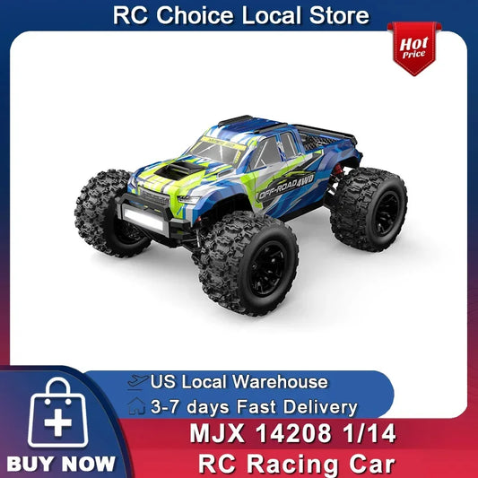 BEYONDSKY Hyper Go MJX RC Car 4WD Brushless Off-Road Monster