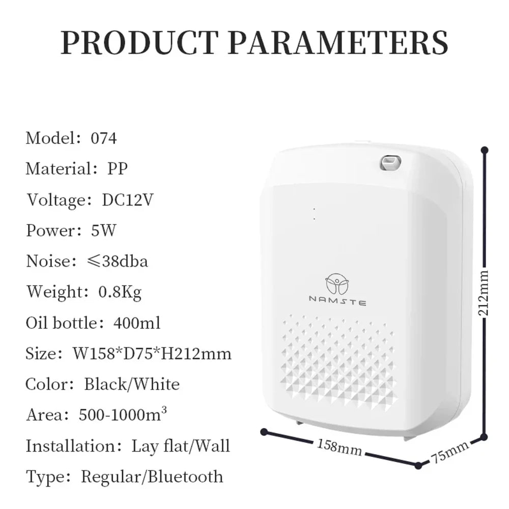 Namste Smart Aroma Diffuser Nmt074 For Rooms Bluetooth Control