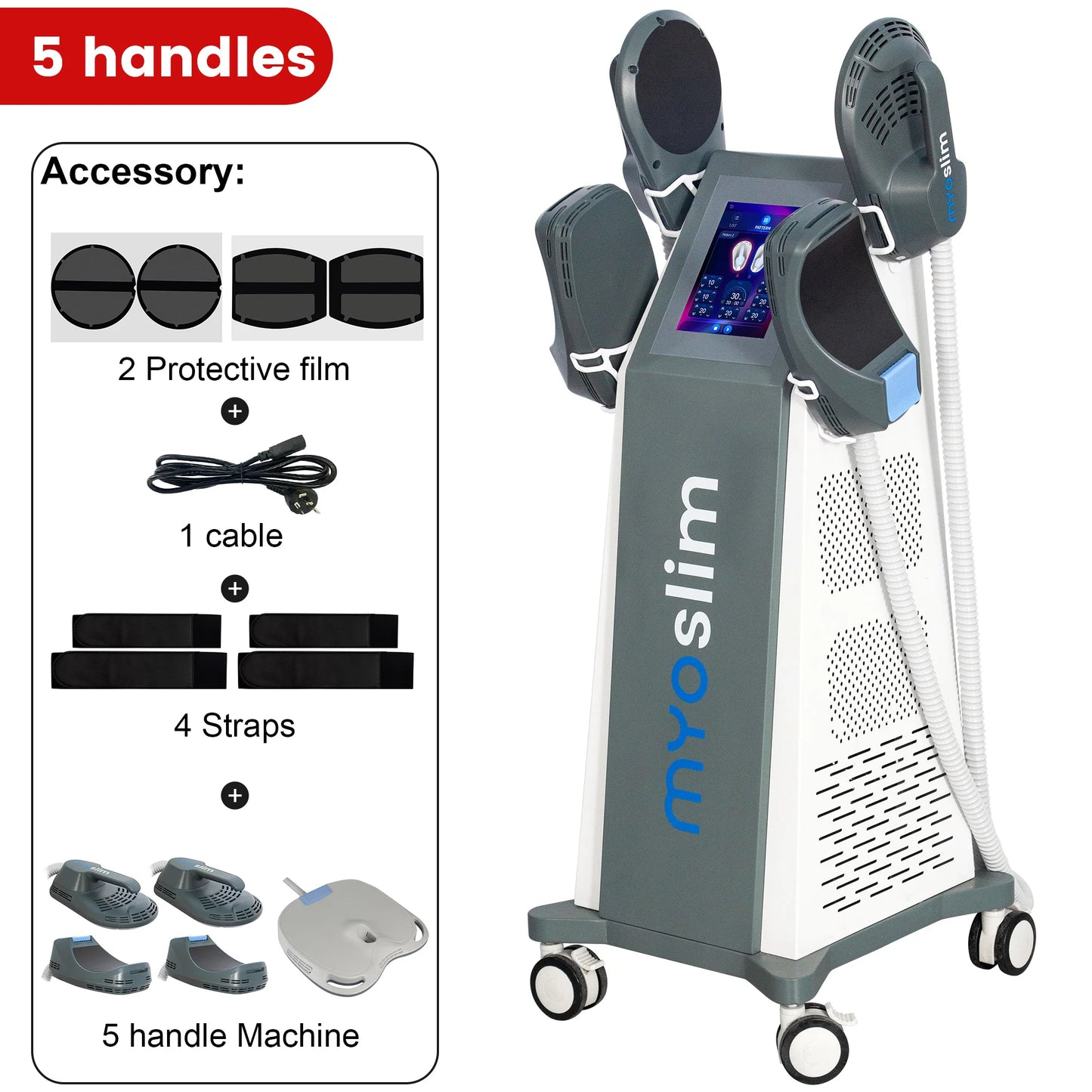 MYOSLIM RF High Intensity Vibration Pulse Electromagnetic Body Shaping Machine