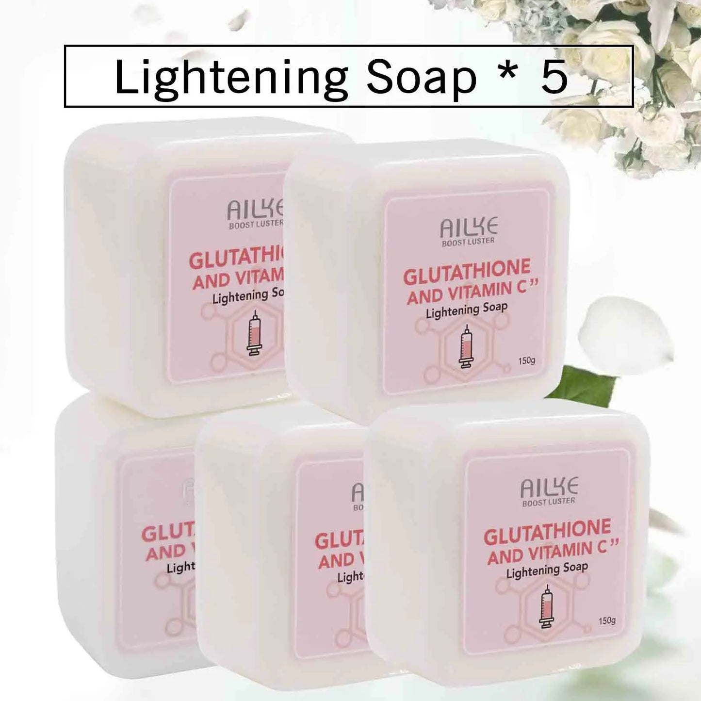 AILKE Brightening Skin Care Set With Vitamin C And Glutathione Moisturizing