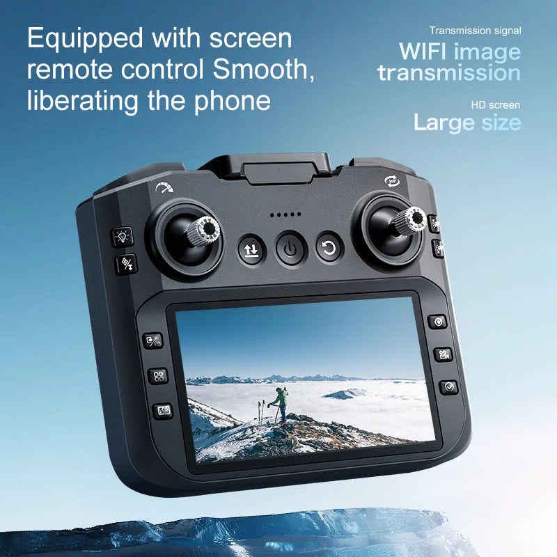 K21MAX Drone With Built-In 4.3 Inch Screen Remote Controller