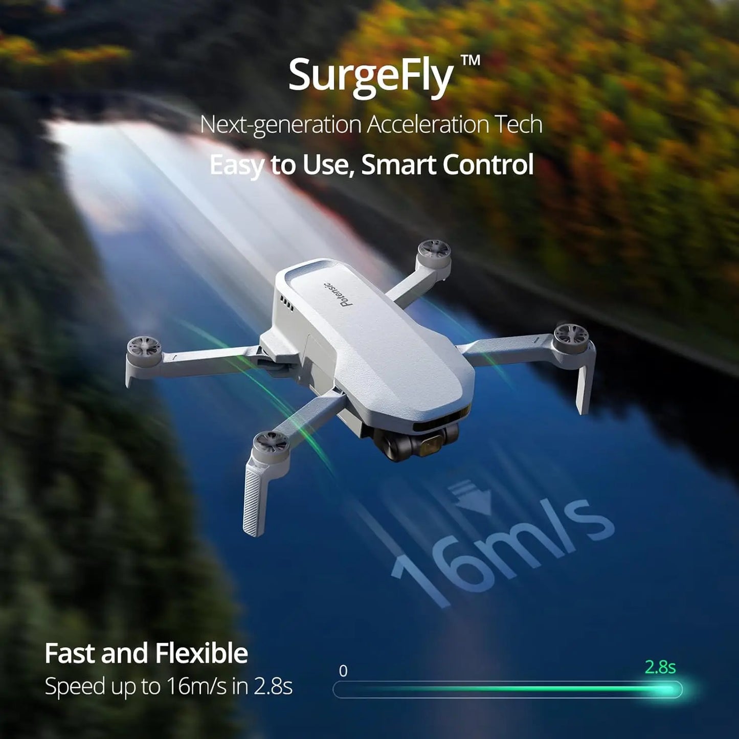 Potensic ATOM SE Drone GPS Auto Return 4K Camera Waypoint