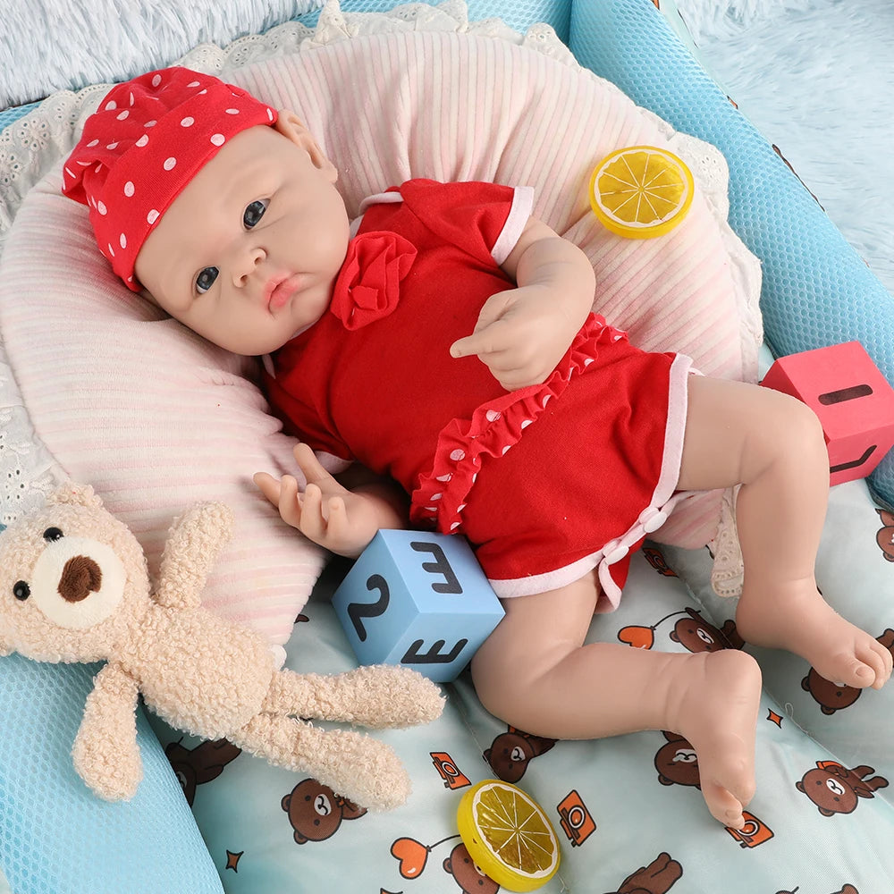 IVITA Silicone Reborn Doll Realistic Lifelike Handmade Collector Gift Doll