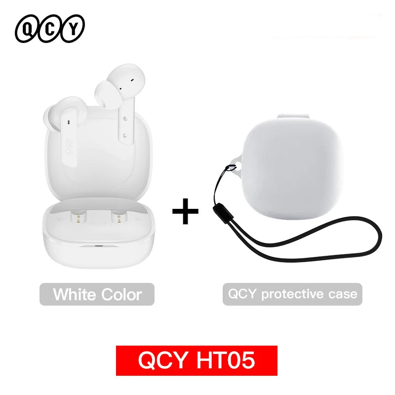 QCY HT05 ANC Wireless Bluetooth Earbuds 40dB Noise Cancelling