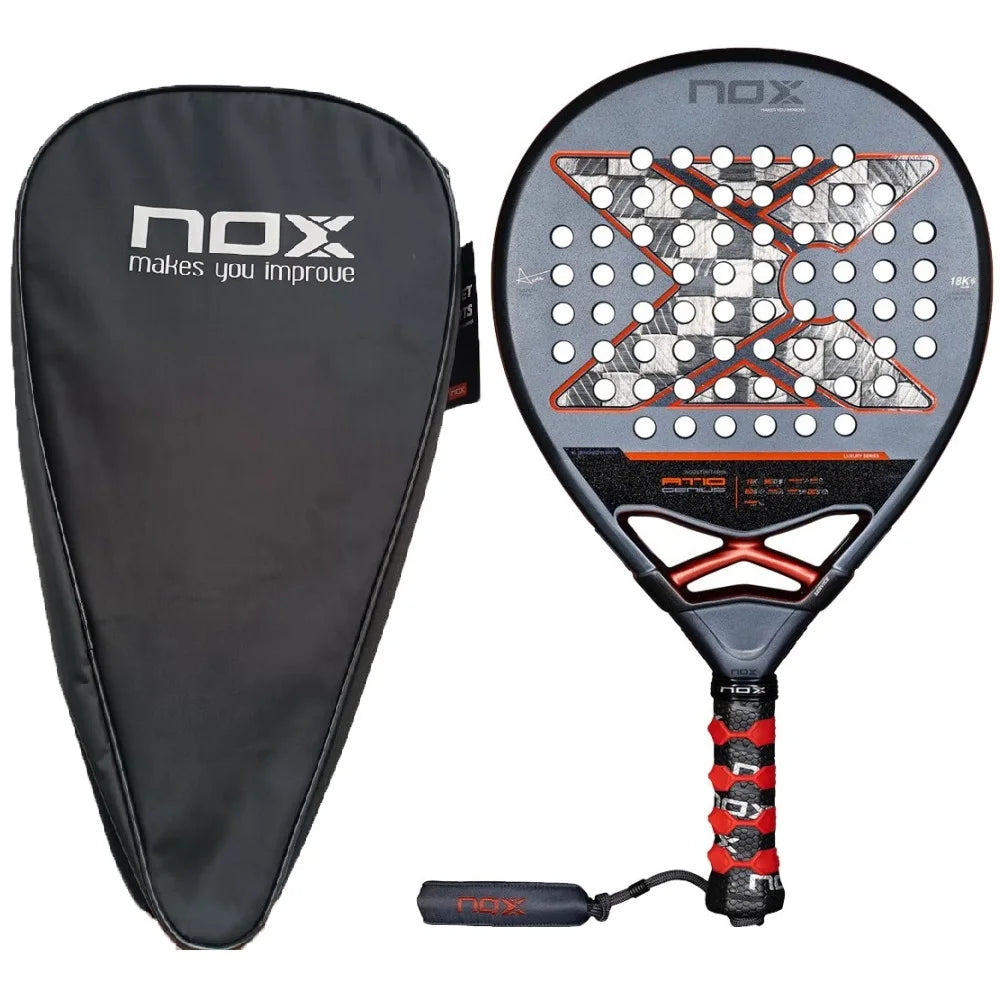NOX Professional Padel Racket With Carbon Fiber And 3D Spin