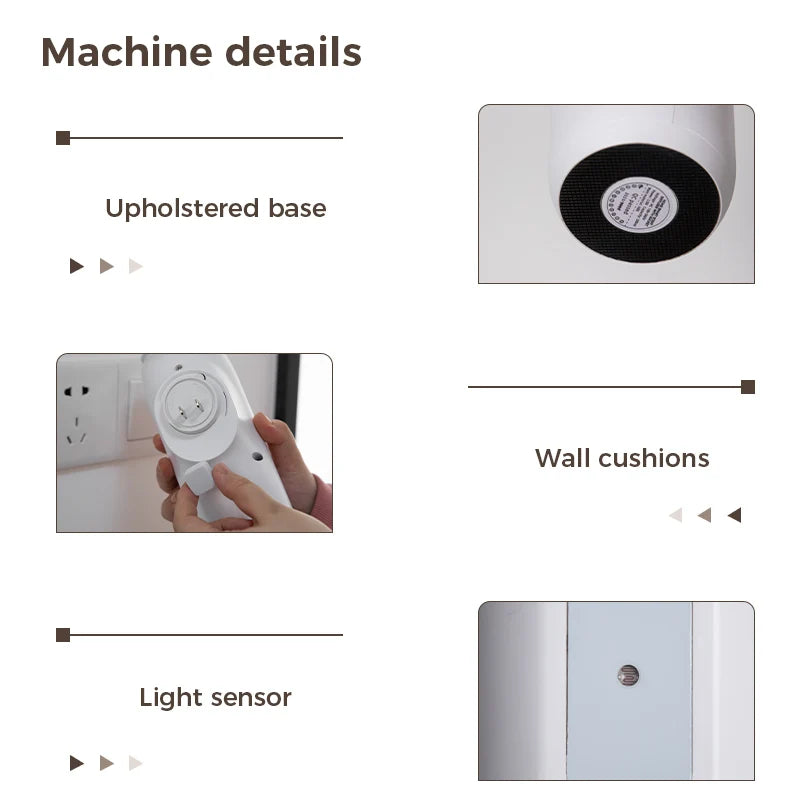 NAMSTE 100ml Wall Mounted Bluetooth Diffuser Perfume Air Freshener