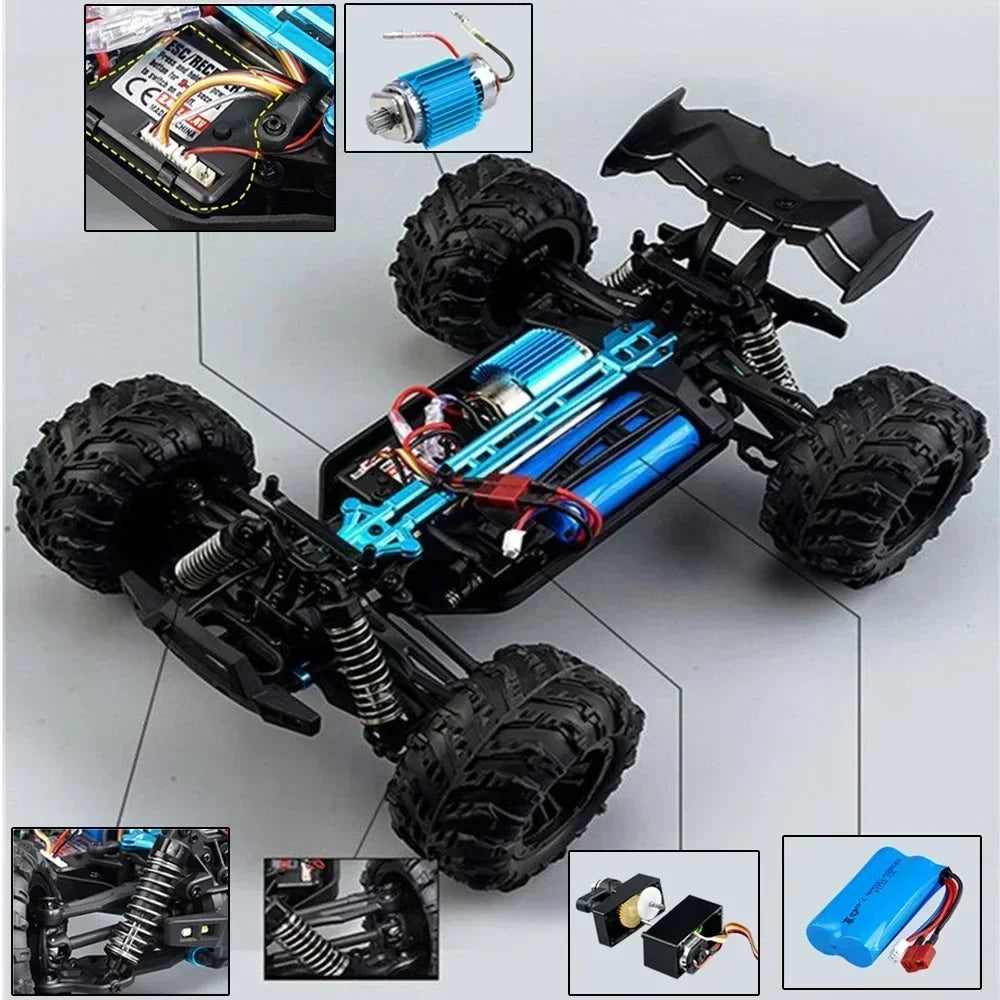 WLtoys 1:16 Off Road Monster Truck RC Car 4WD 50kmh
