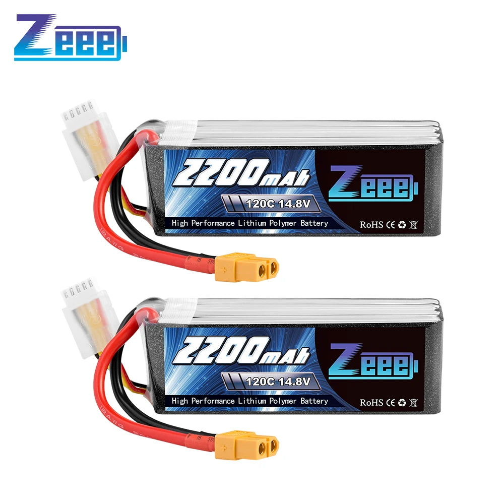 ZEEE 4S 2200mAh 120C Graphene LiPo Battery For FPV Drones