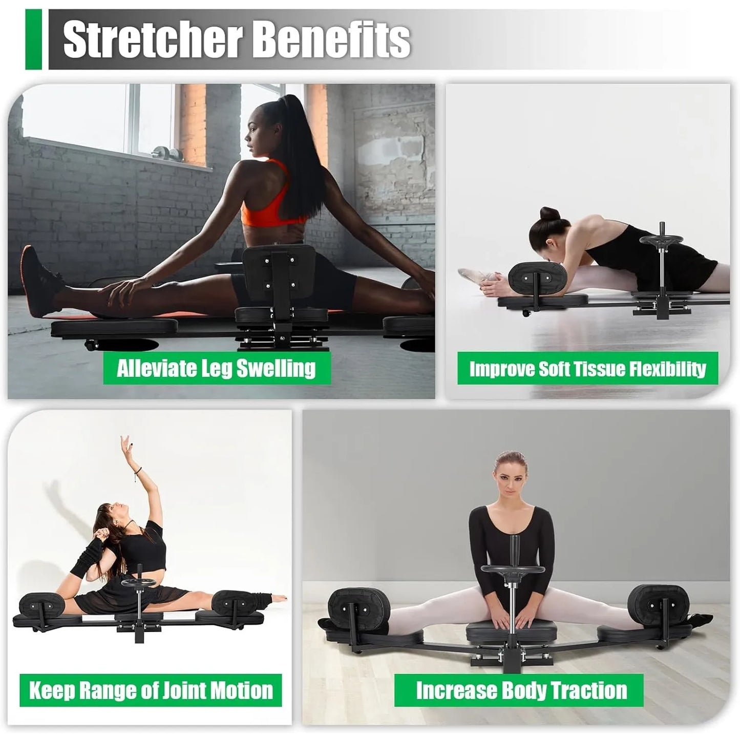 Leg Stretcher For Home Gym Strength Training Yoga And Dance