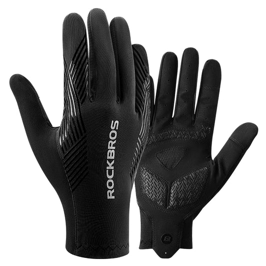 ROCKBROS Breathable Cycling Gloves for MTB Road Bike Touch Screen