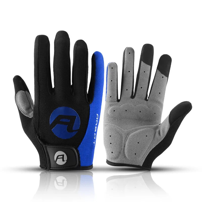 Cycling Gloves Full Finger MTB Padded Anti Slip Touchscreen Unisex