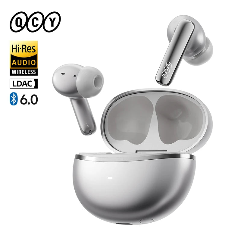 QCY HT18 Wireless Earphones Bluetooth 6.0 LDAC HiRes Audio