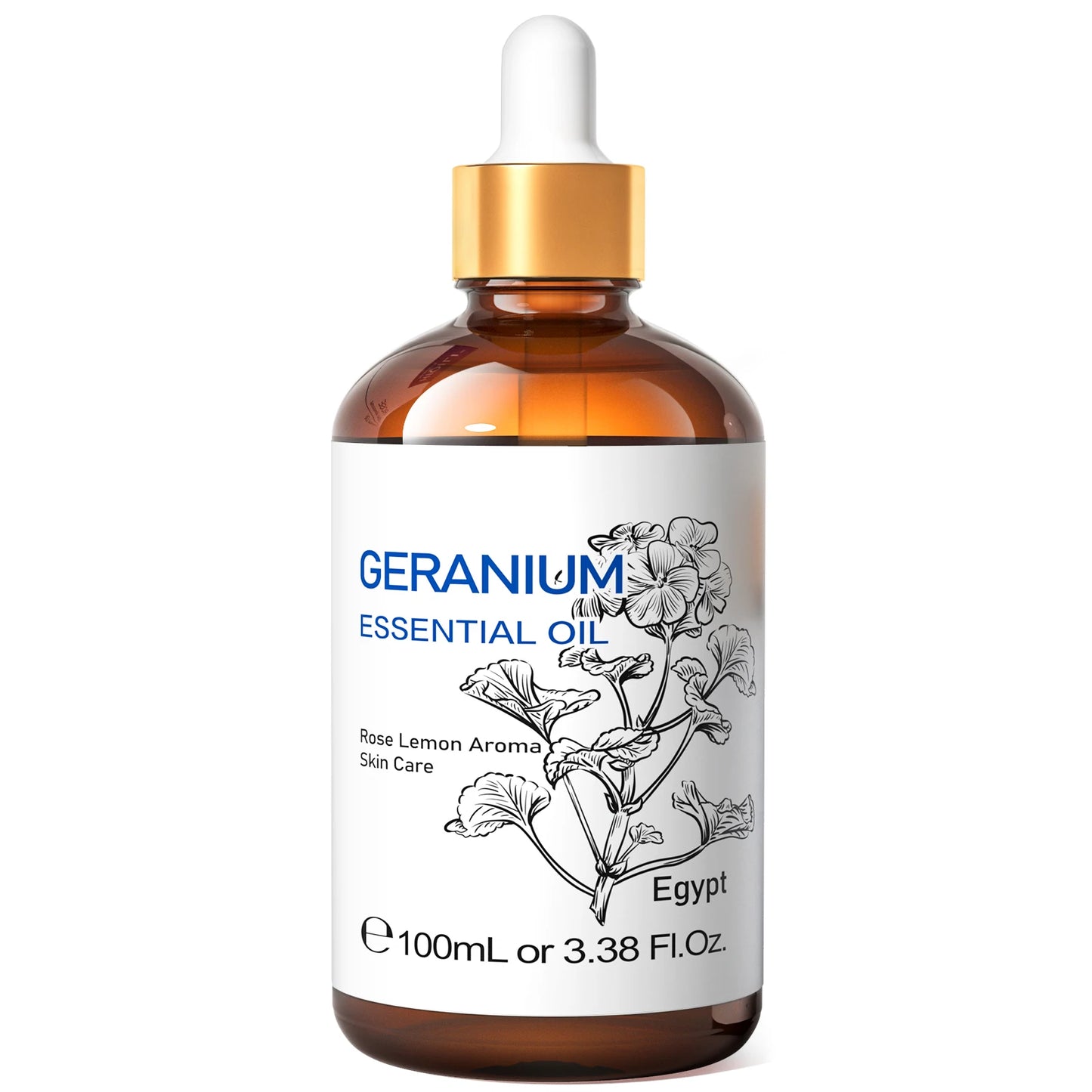 HIQILI Natural Essential Oil Blend Geranium Tea Tree Rosemary Lavender