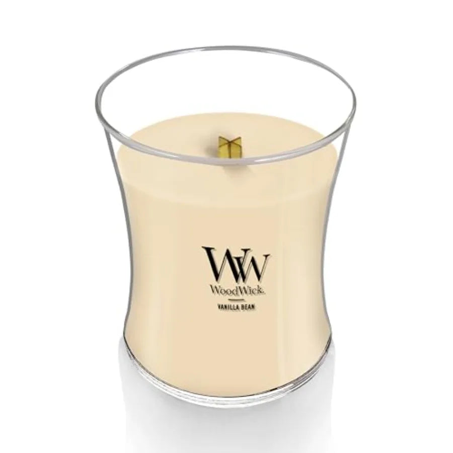 Vanilla Bean Holiday Candle Gift For Women And Crackling Wick
