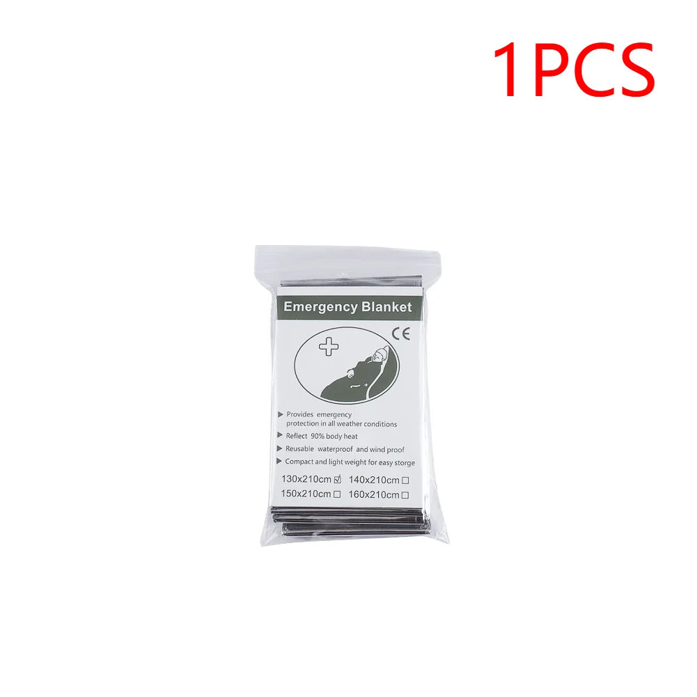 Yeston Emergency Rescue Foil Thermal Blanket for Outdoor Survival