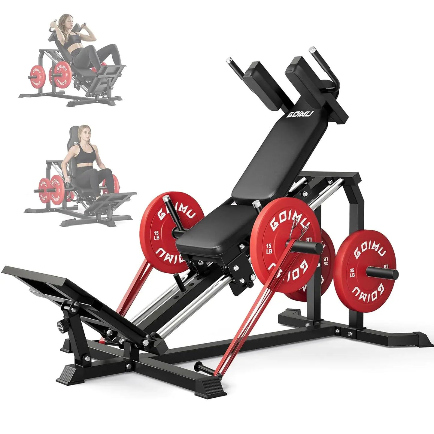 L5 Leg Press Hack Squat Machine 30 Degree Home Gym