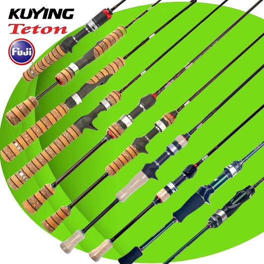 Kuying Teton Spinning Casting Rod BFS Carbon 0.8 to 8g 1 to 8lb
