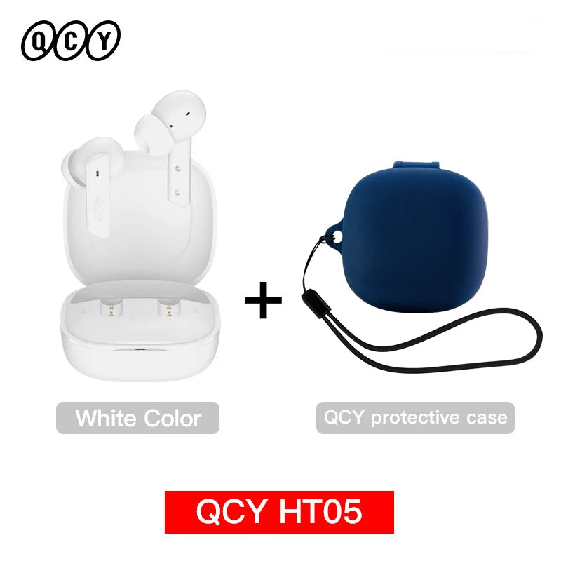 QCY HT05 ANC Wireless Bluetooth Earbuds 40dB Noise Cancelling