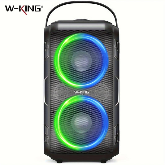 W-King T9-2 80W RMS Portable Bluetooth Speaker System