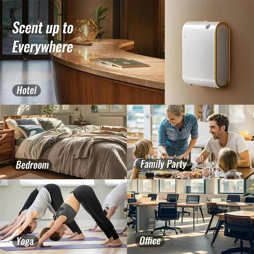 L Scent Tunnel Smart Aroma Diffuser Waterless Scent Machine