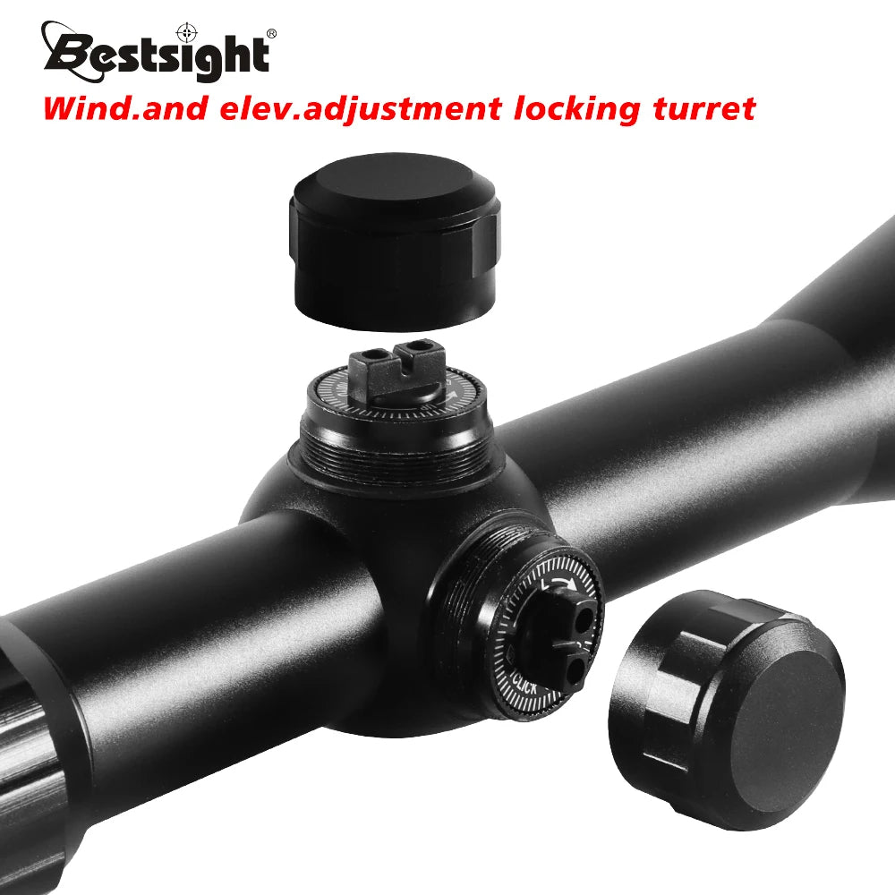 Nabila 3-9x40 Illuminated Scope With Mounts