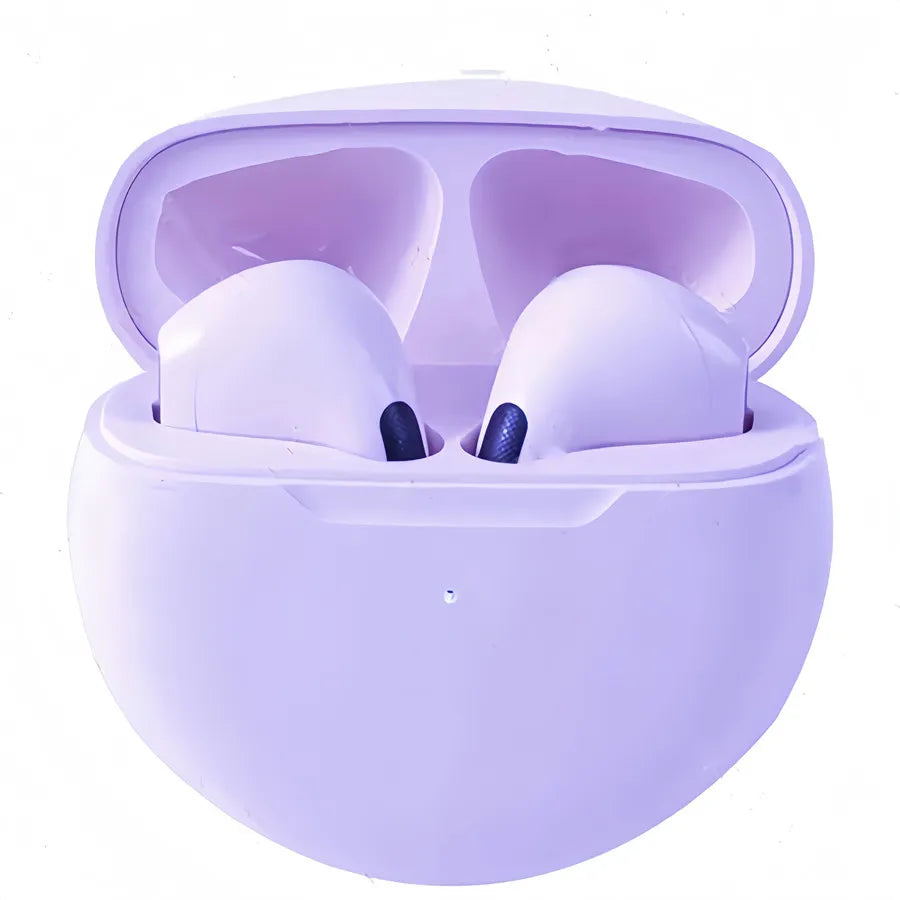 Pro 6 TWS Wireless Earphones With Mic Bluetooth Earbuds