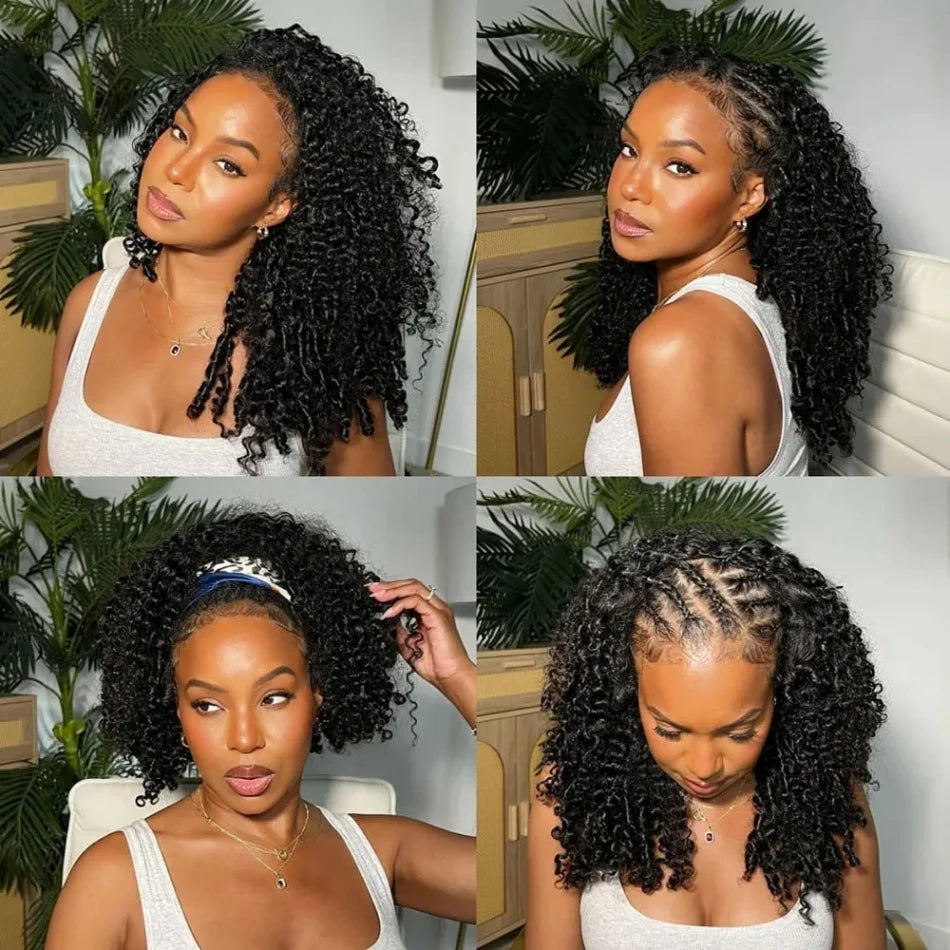 Curvique Burmese Curly Brazilian Remy Hair Bundles Deep Wave