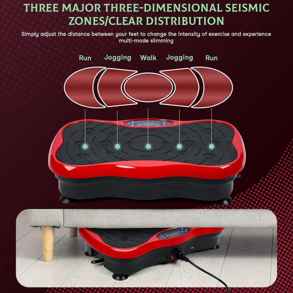 Power Waver Vibration Plate Exercise Machine For Whole Body Fitness