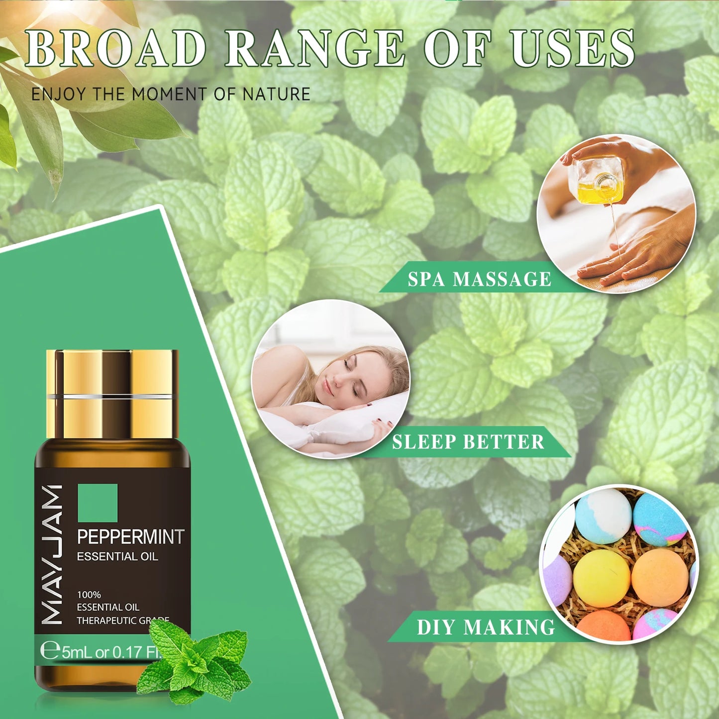 MAYJAM 35 Pieces Essential Oils For Diffuser And Aromatherapy Blend Set