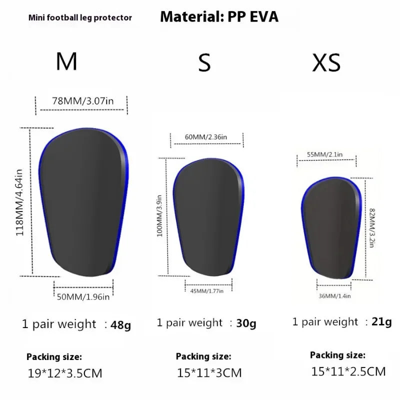 APWIKOGER Soccer Shin Guards 1Pair Mini Training Shin Pads For Kids Adults
