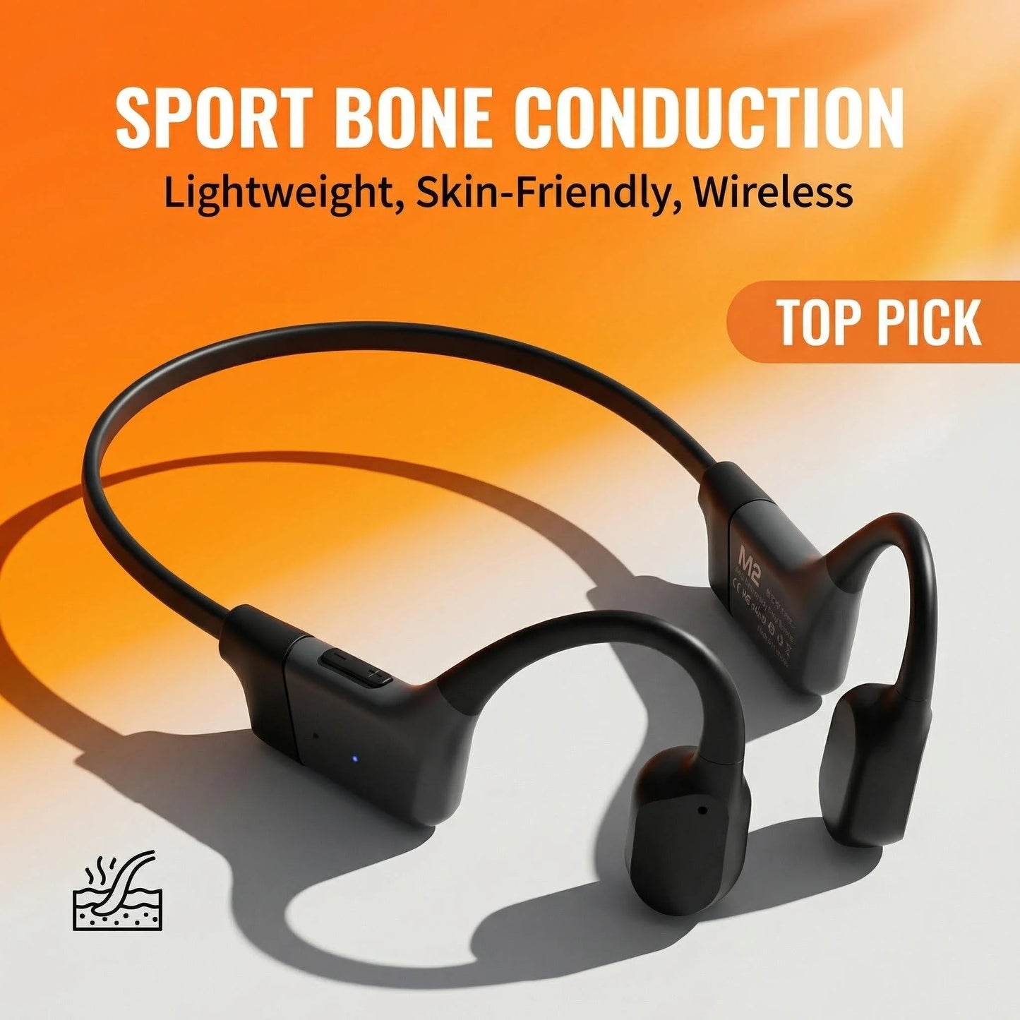 Open Ear Bone Conduction Headphones Bluetooth 5 3 For Running
