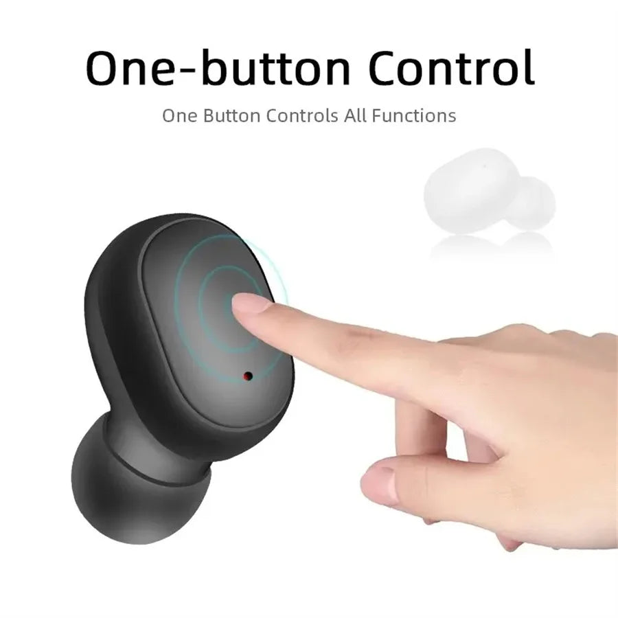 TWS A6S Wireless Earbuds Bluetooth Headset With LED Display