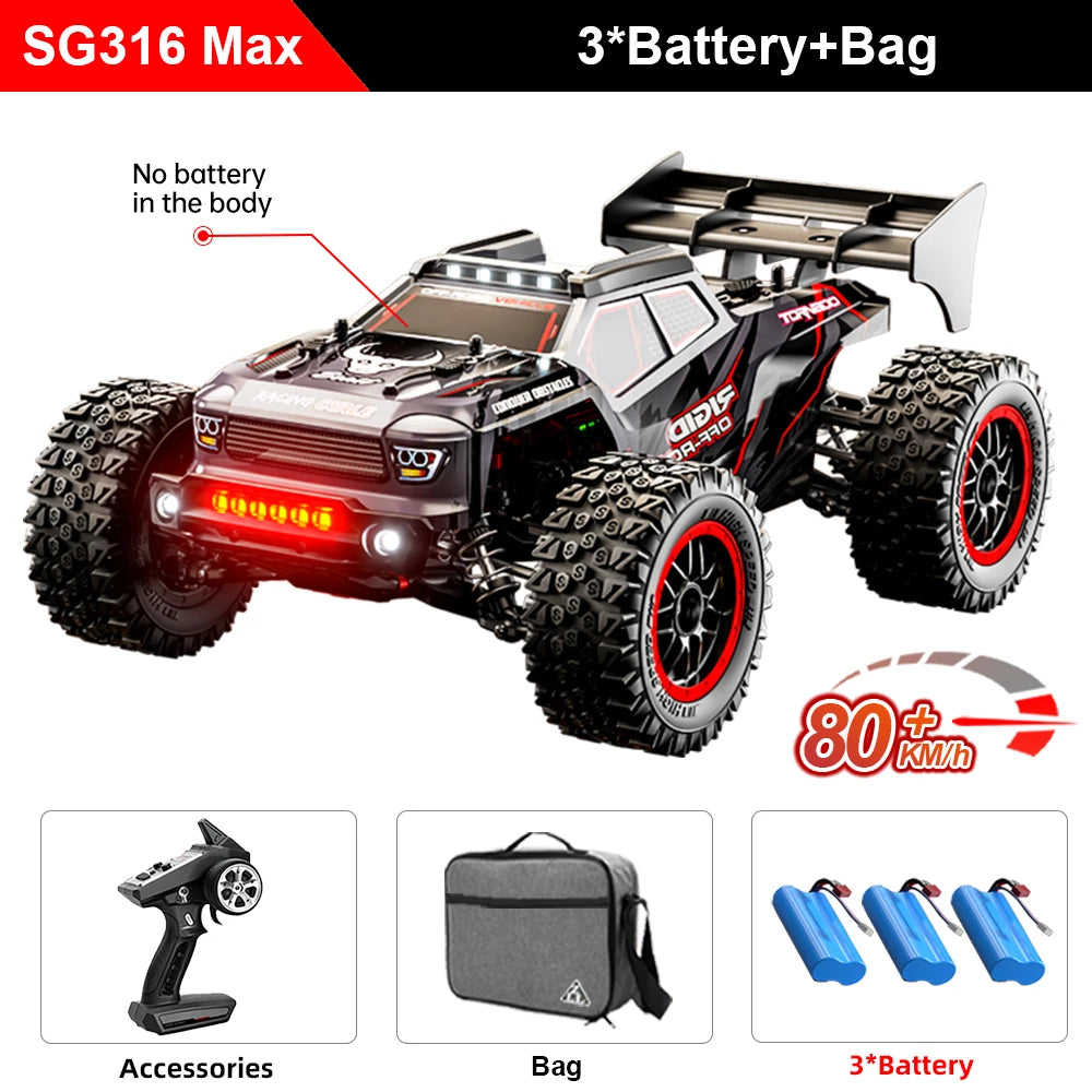 Teeggi SG116 MAX 1:16 Drift RC Car FourWheelDrive High Speed