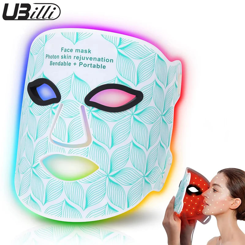 UBilli LED Face Mask Near Infrared Therapy Anti Aging